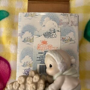 Precious Moments Sugar Town Figurine with White and Cream Accents